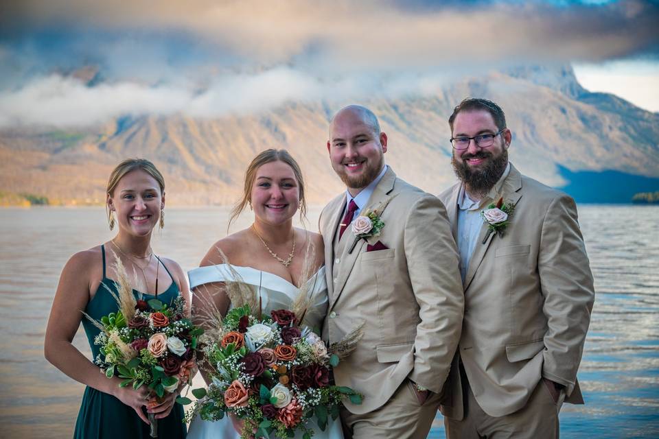 The wedding part