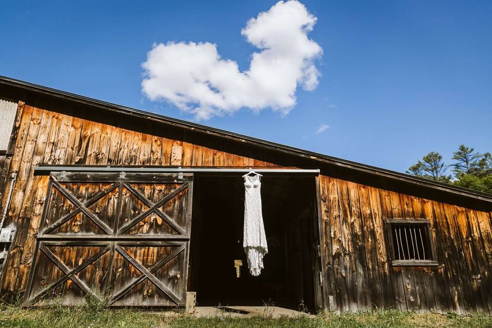 Barn Wedding Dress