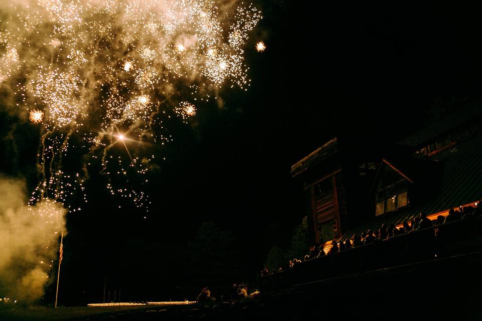 Wedding Night Fireworks