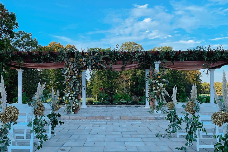 Pergola ceremony