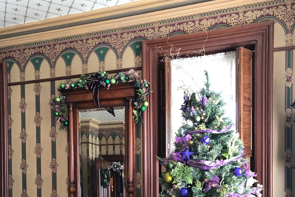 Holiday décor at the house
