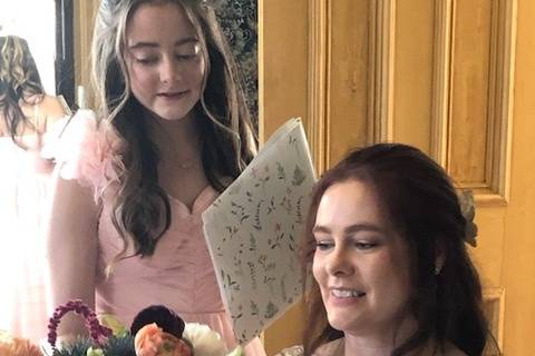 Bride at the Crook House