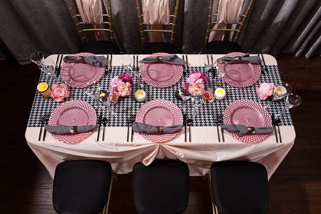 CHECKERED AND BLUSH
