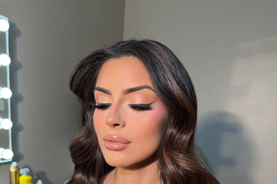Hair and makeup