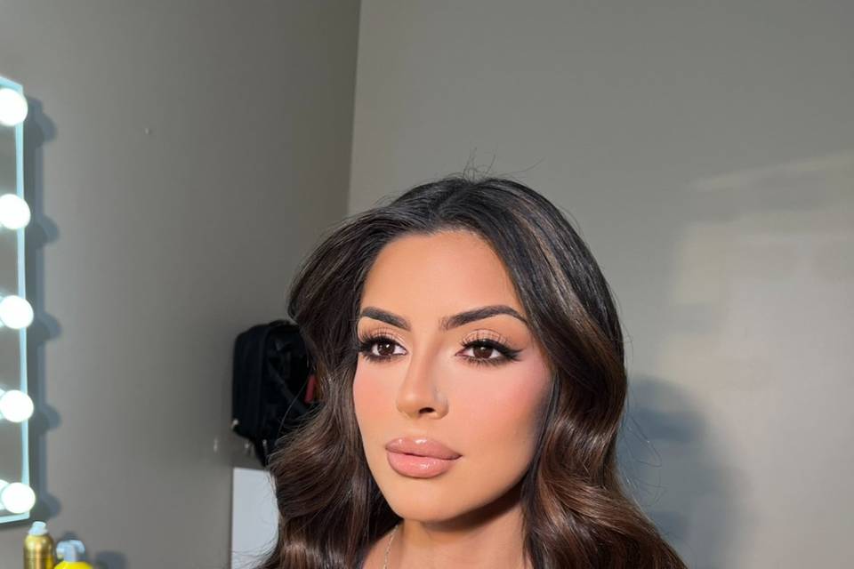 Hair and makeup