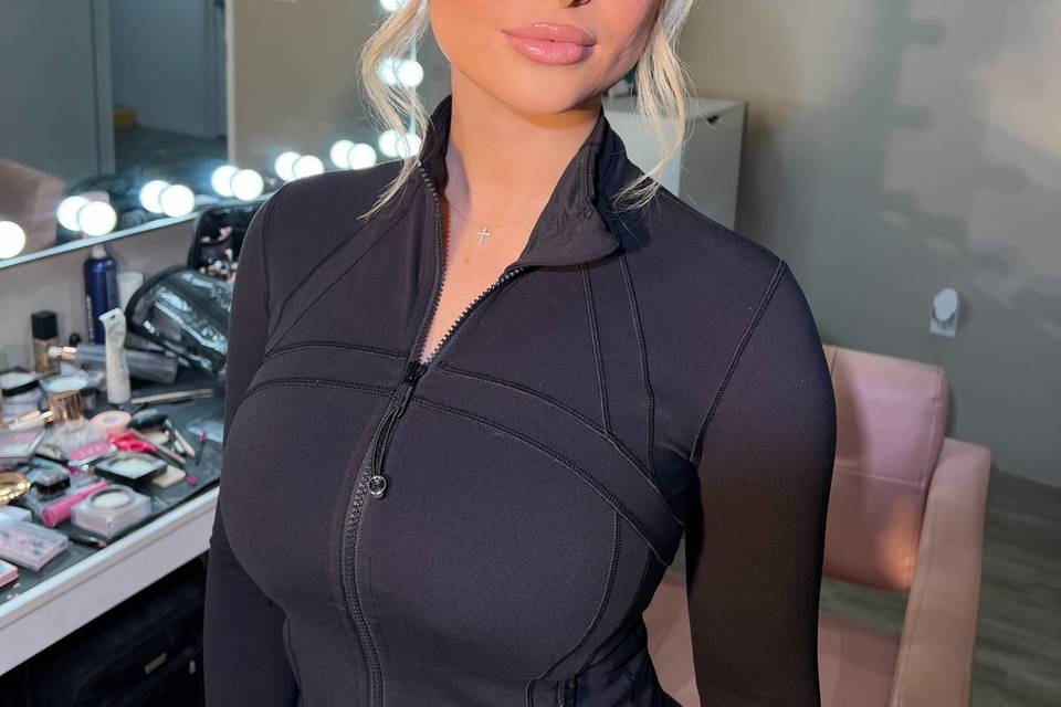 Hair and makeup