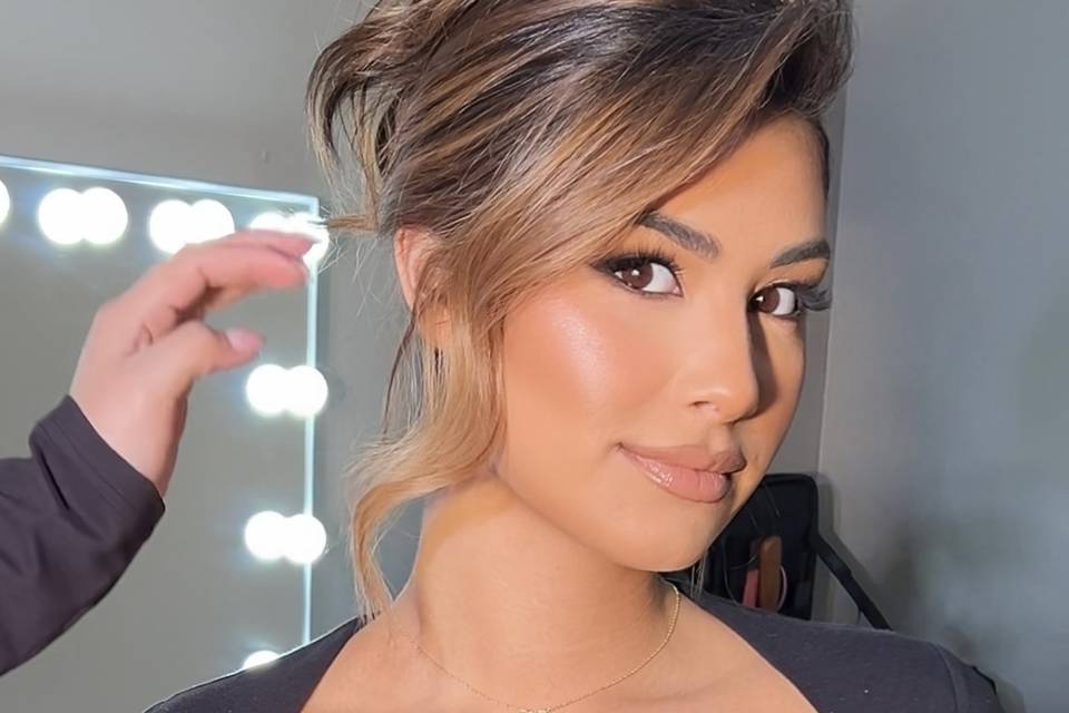 Hair and makeup