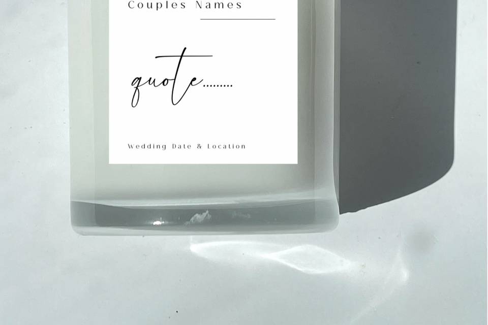 Wedding candle