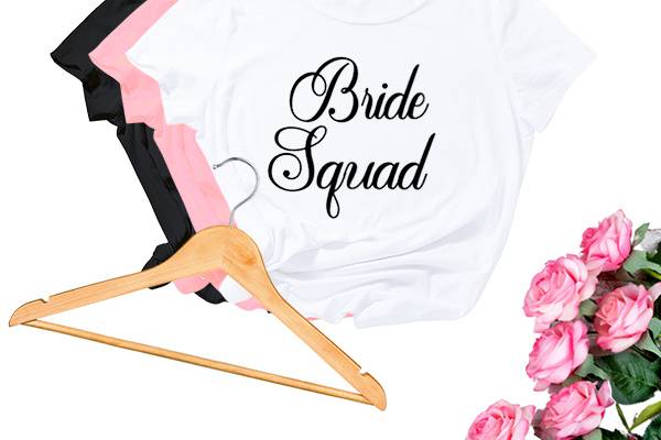 Bride squad t-shirt
