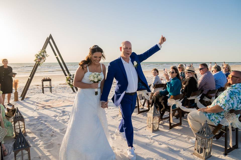 Honeymoon Island wedding