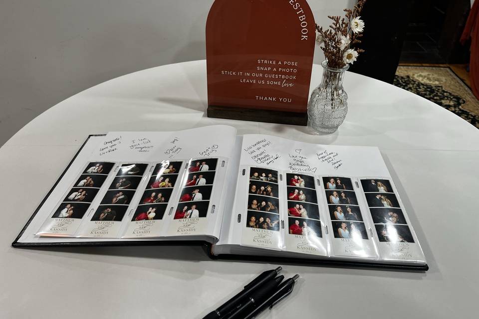 Open memory book