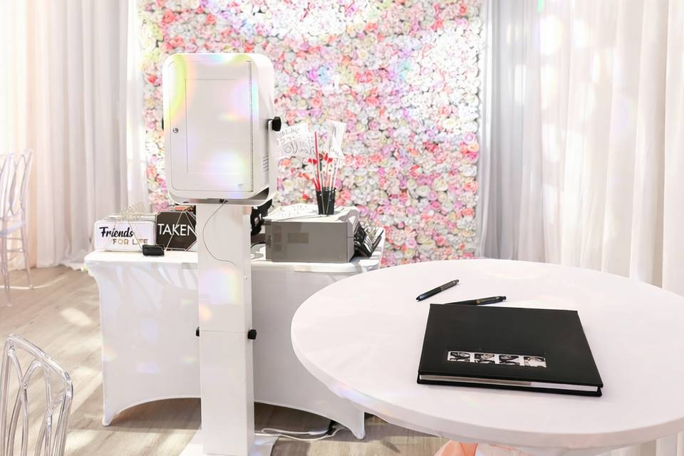Flower wall setup