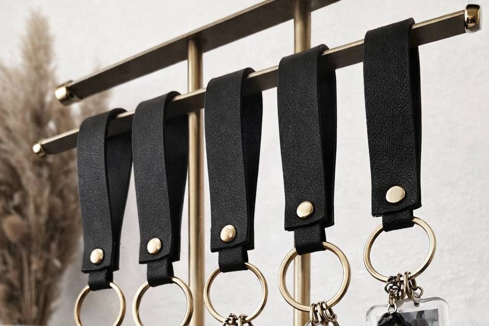 Black keychains