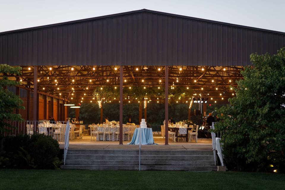 Dinner in Lidgerwood Pavilion