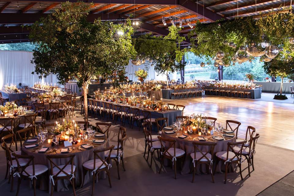 Dinner in Butler Pavilion