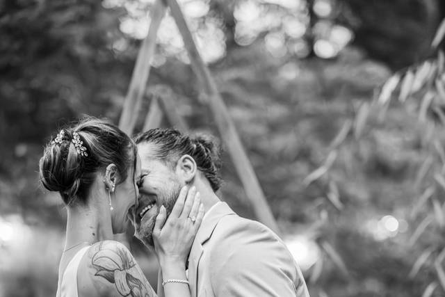 Intimate Backyard Wedding