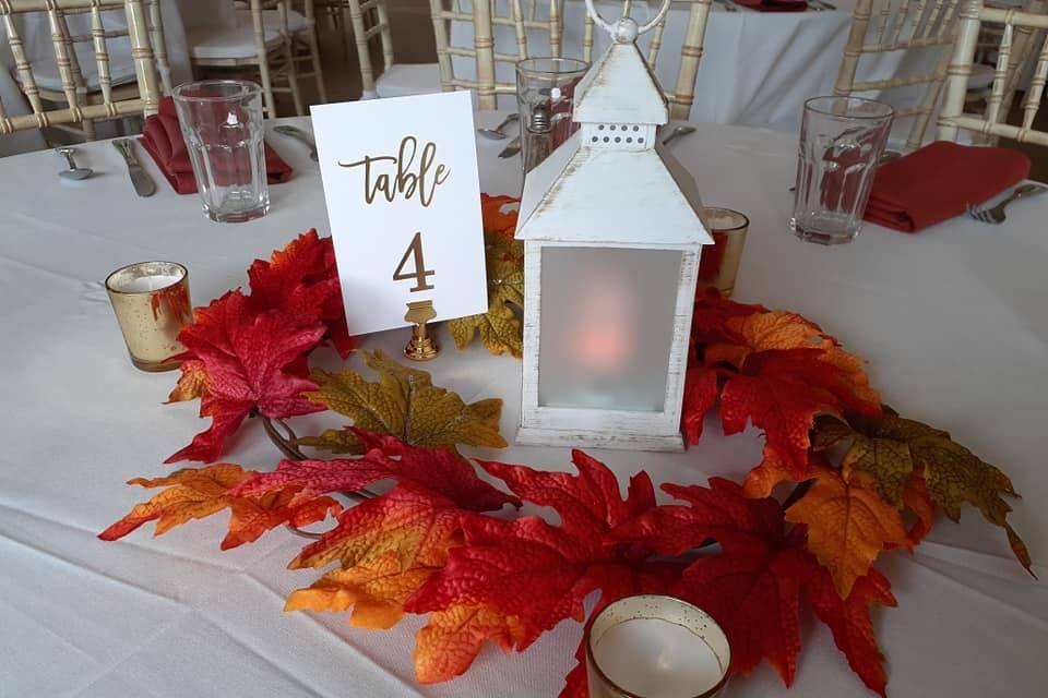 Fall Tables