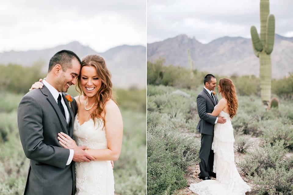 Bride and groom