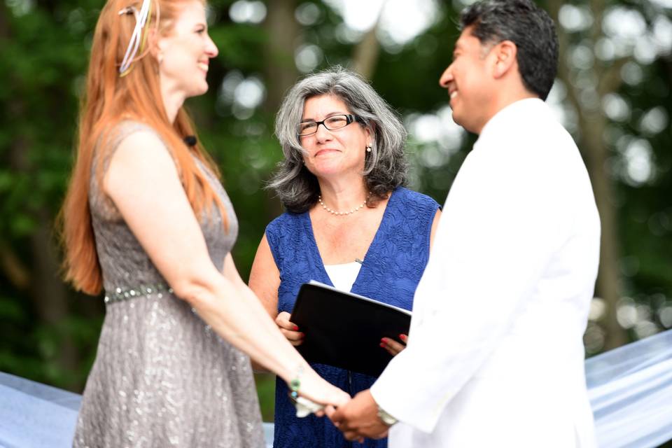 Outdoor wedding