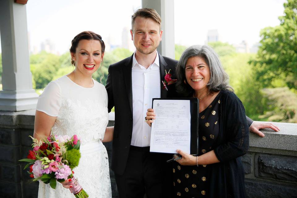 Alice Soloway, Uncommon Wedding Officiant and Celebrant, Hudson Valley, NY