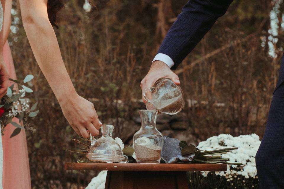 Sand ceremony