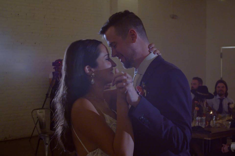 Kat and Ricky first dance