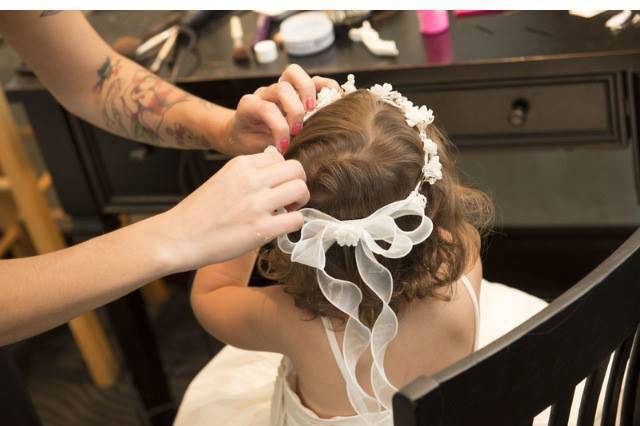 Flower Girl Hair