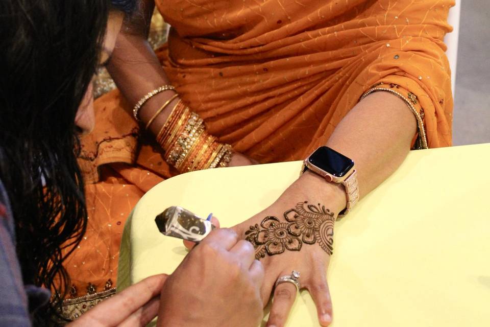 Haldi/Mehndi Ceremony