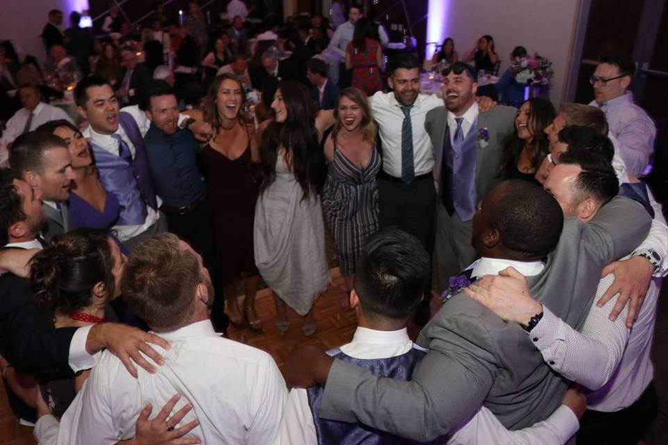 Crowded dance floor