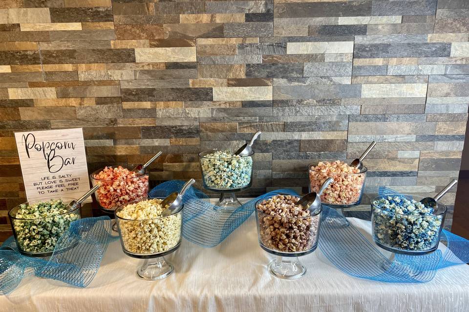 Theme popcorn bar