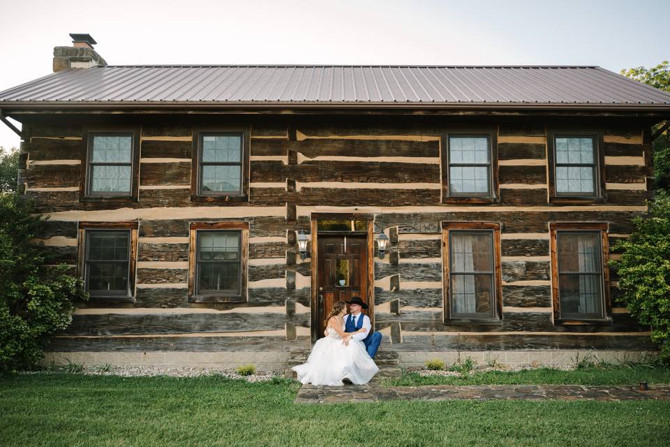 Outside the cabin