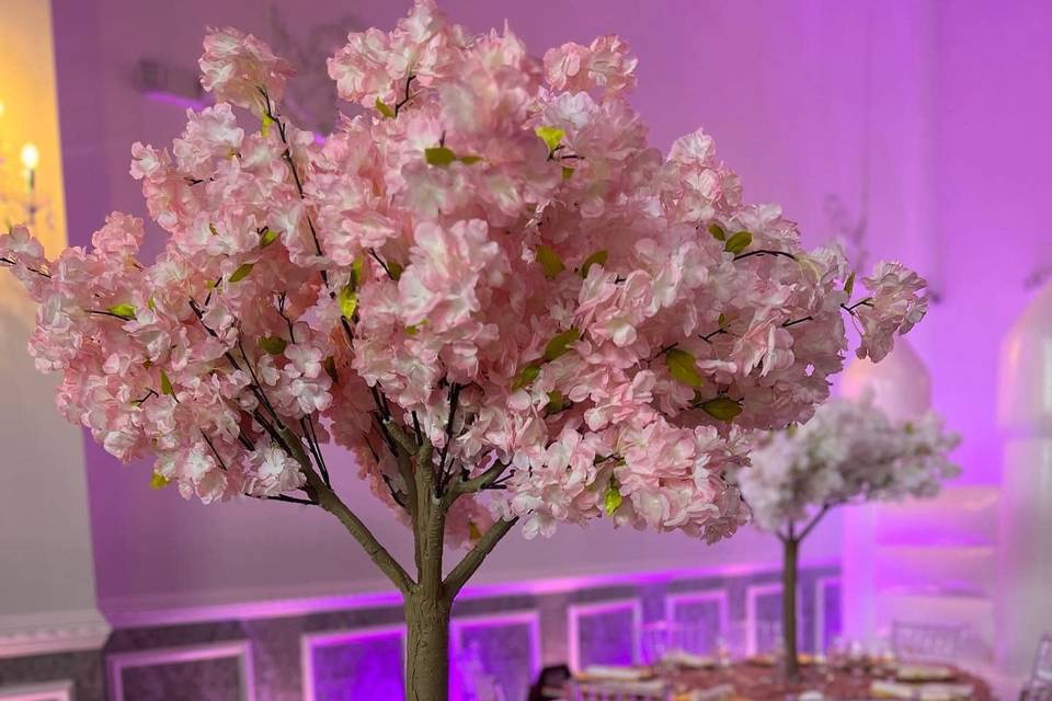 Flower tree centerpiece