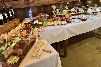 Crudite and Cheese Trays