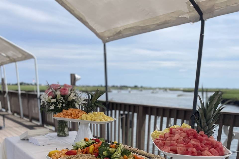 Fresh Fruit by the Water