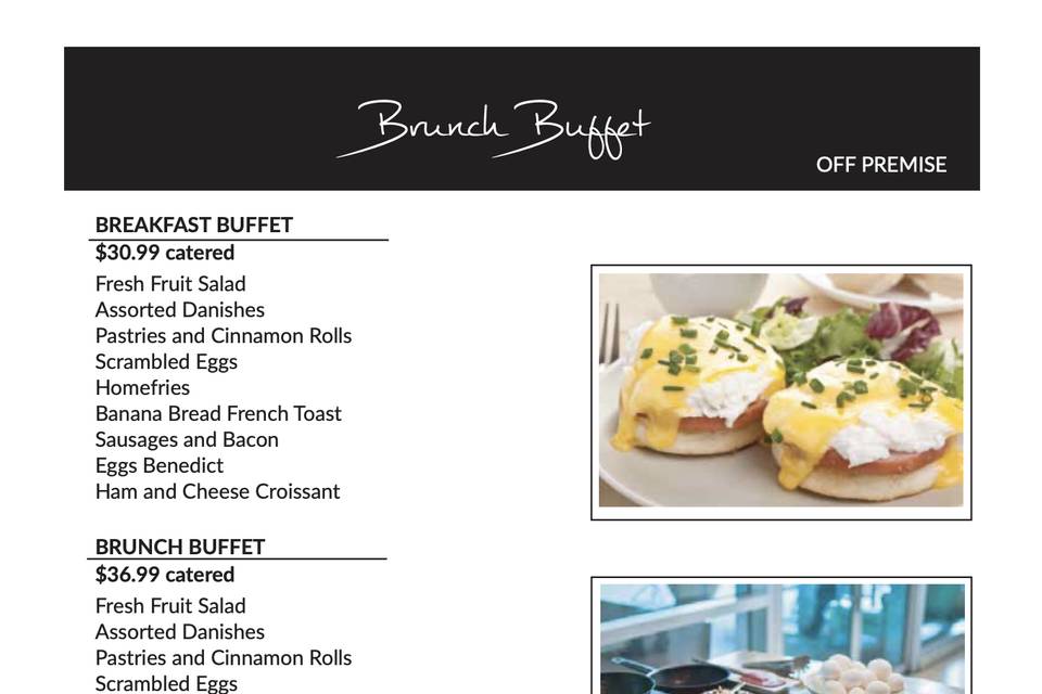 Breakfast/Brunch Menus