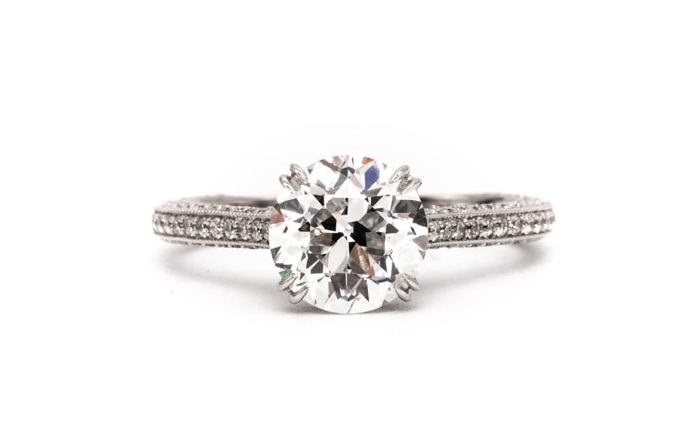 2. 42 carat diamond ring