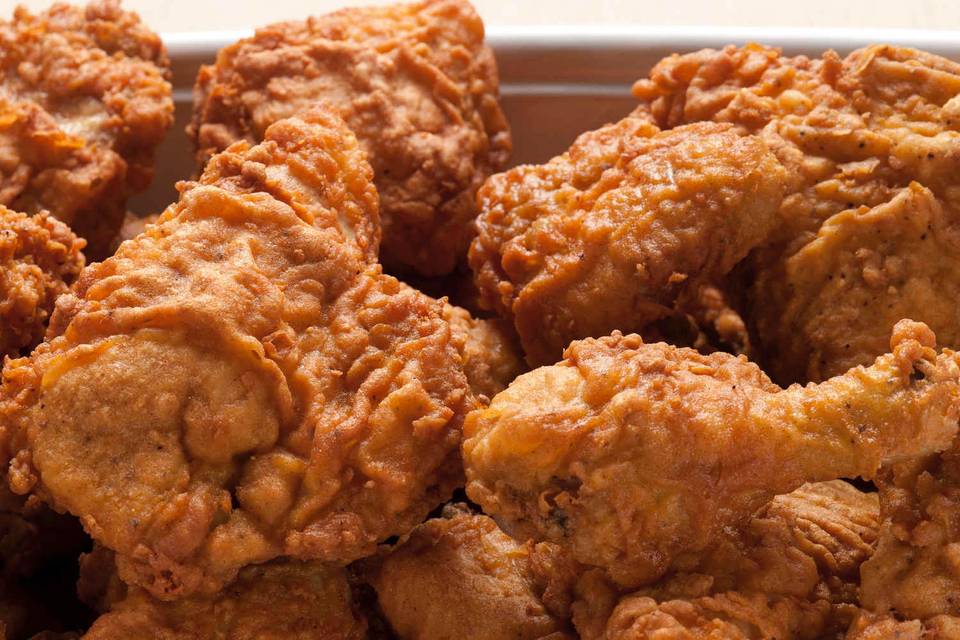 Eric's famous fried chicken