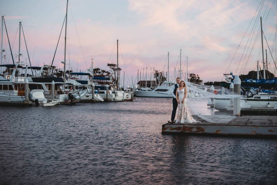 Dana Point Harbor Wedding