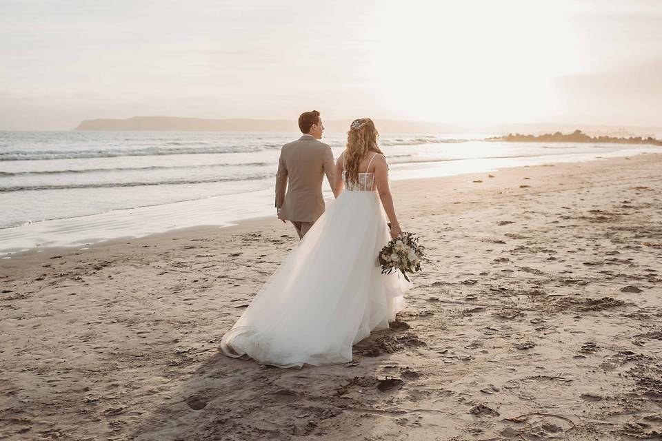 Coronado Beach Wedding