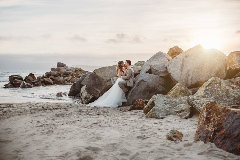 Coronado Beach Wedding