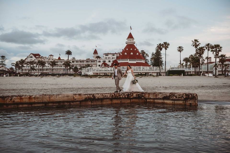Coronado Beach Wedding