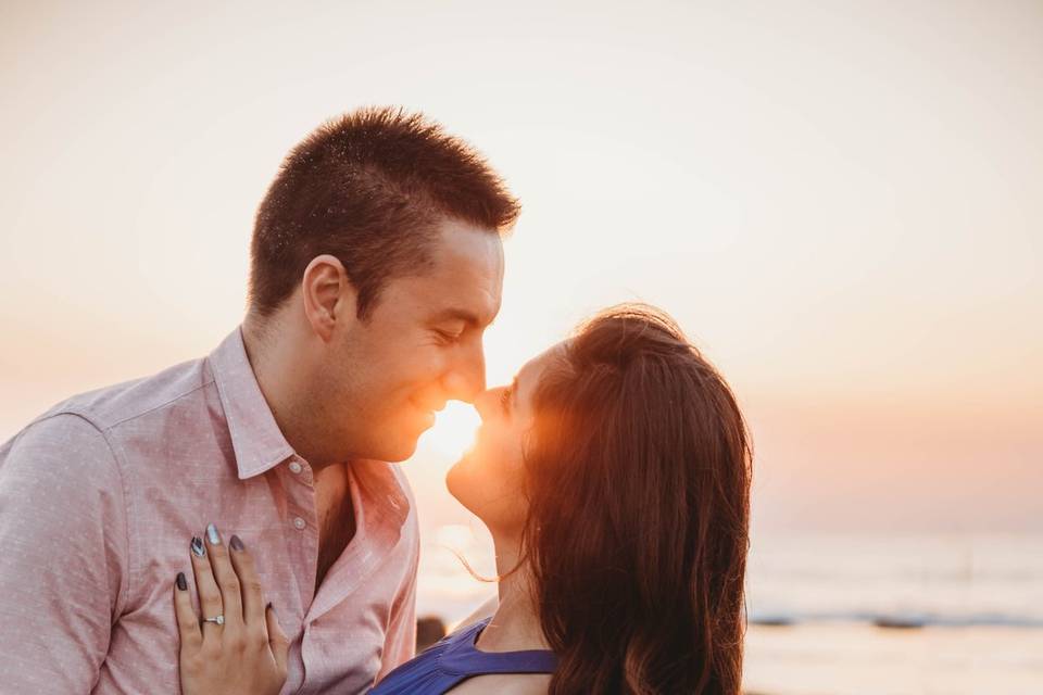 Windansea Beach Engagement