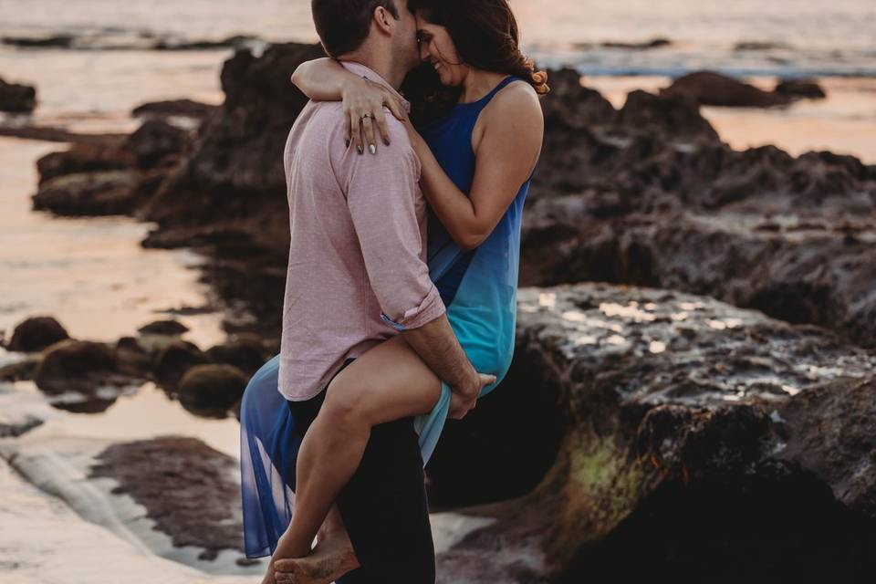 Windansea Beach Engagement