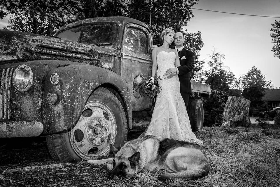 Wedding Portraits Rustic Capture