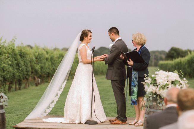 Vows in the vineyard