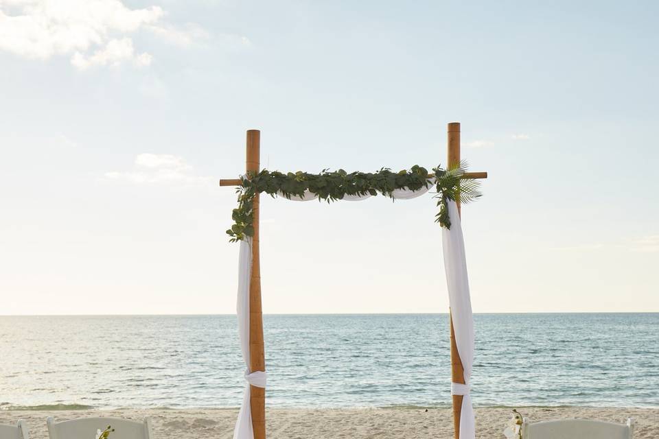 Beach wedding