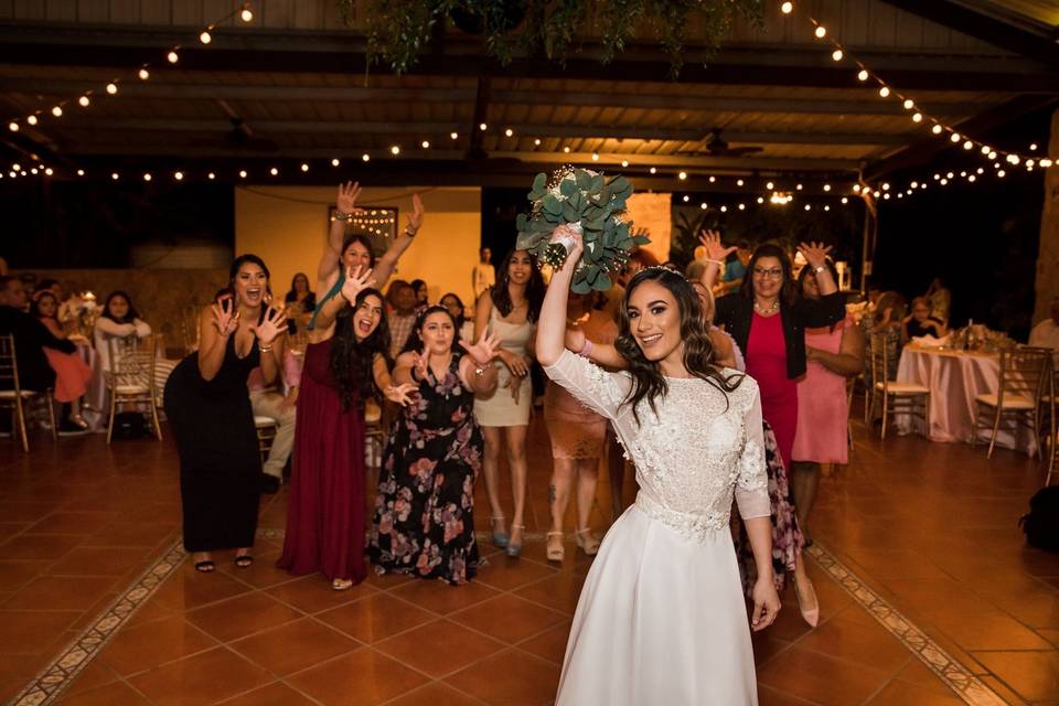 Bouquet Toss