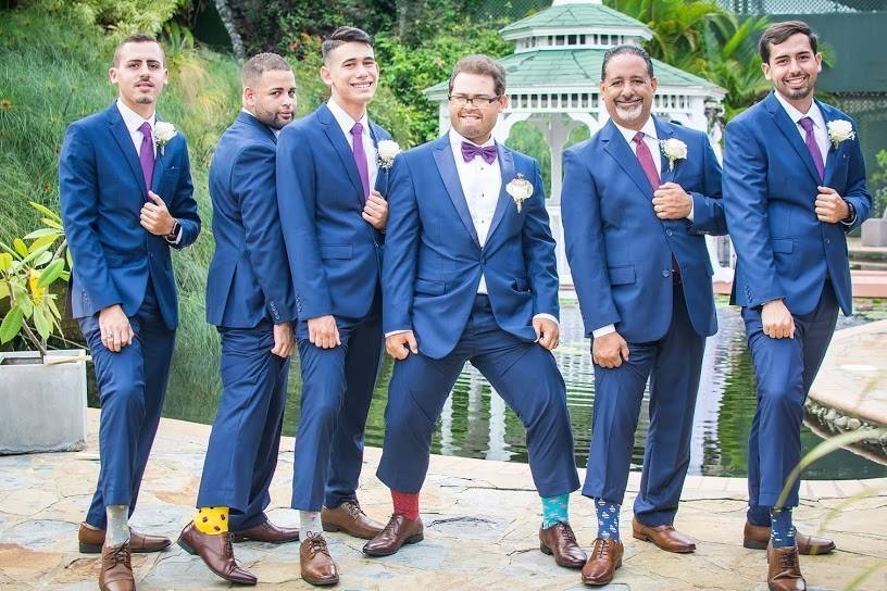 Groom and his Groomsmen