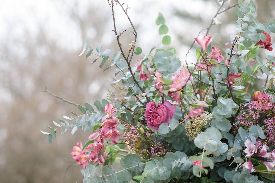 Wild Tall Centerpieces