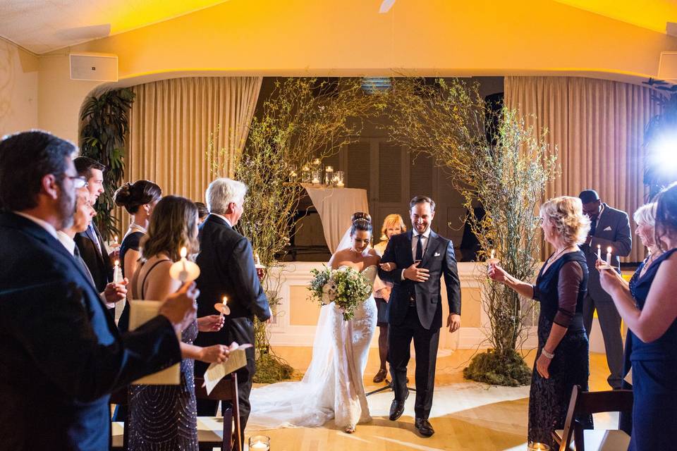 Indoor Ceremony Arch